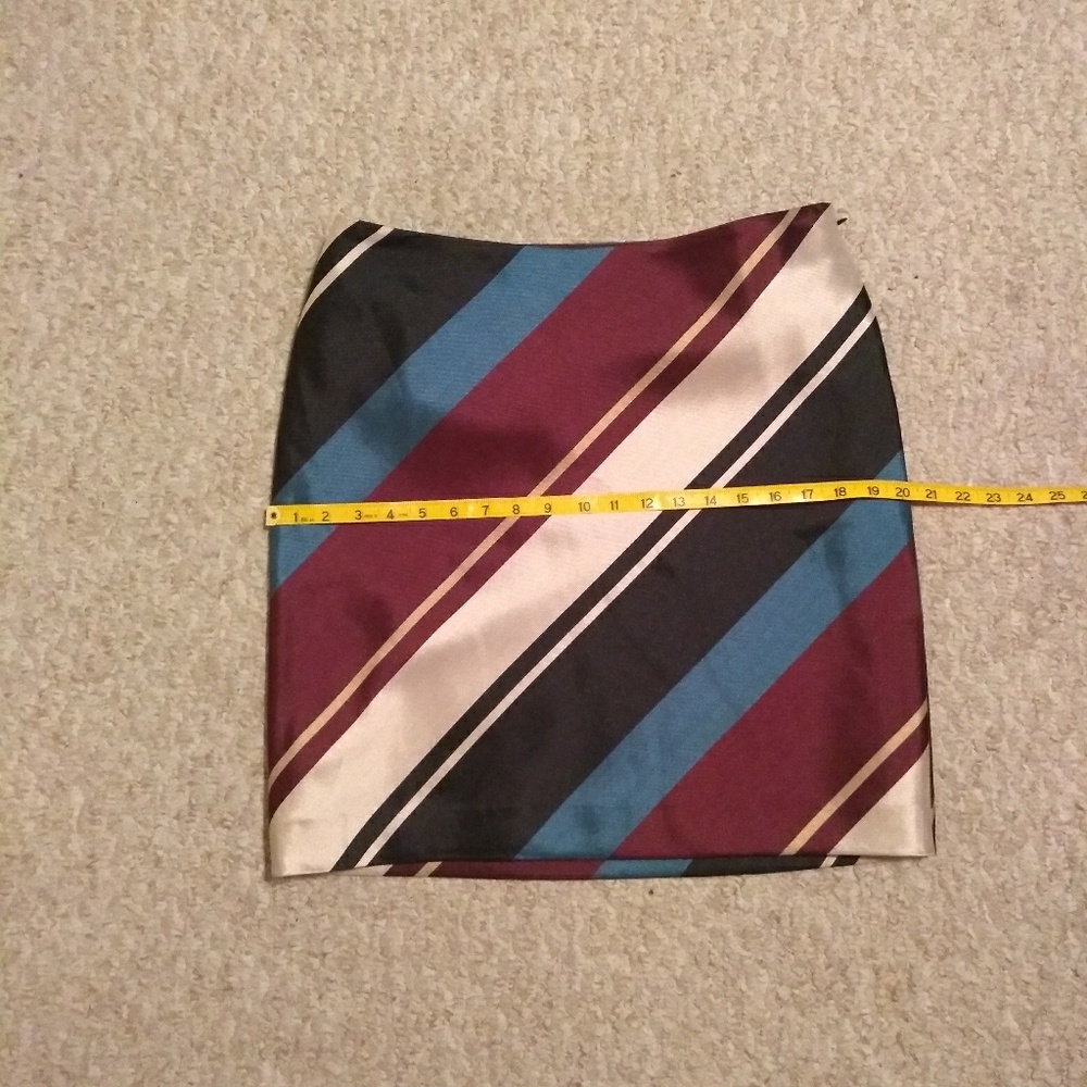 Ann Taylor Wide Stripe Skirt - Picture 5 of 5